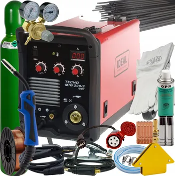 Svářečka Invertorová svářečka Ideal MIGOMAT 200/2 MIG MAG MMA 230/400V IGBT SADA