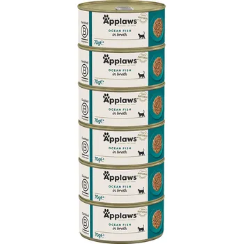 Krmivo pro kočku Applaws konzerva Cat Mořské ryby 6x 70g