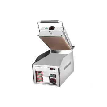 Kuchyňský gril REDFOX Grilovací deska elektrická hladká durable chrom s kontaktní deskou | REDFOX - FTHC 30 ED + KD 30 T