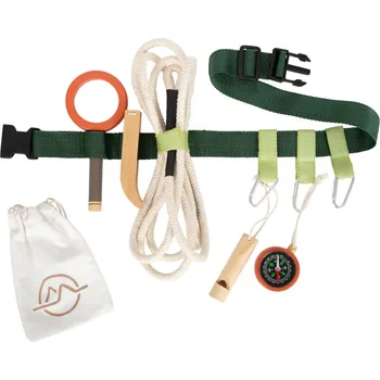 Dřevěná hračka Small Foot Opasek s příslušenstvím pro pozorování hmyzu pro malé průzkumníky