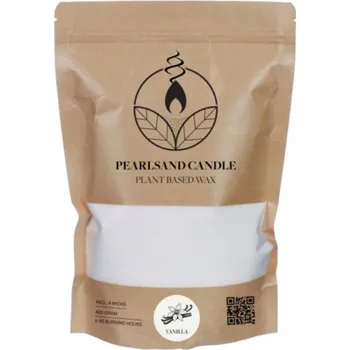 Svíčka Vosk bílý rostlinný sypaný granulát vanilka svíčka