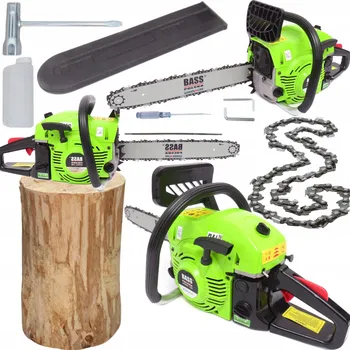 Motorová pila BENZÍNOVÁ ŘETĚZOVÁ PILA S VÝKONNÝM MOTOREM + SADA NÁŘADÍ