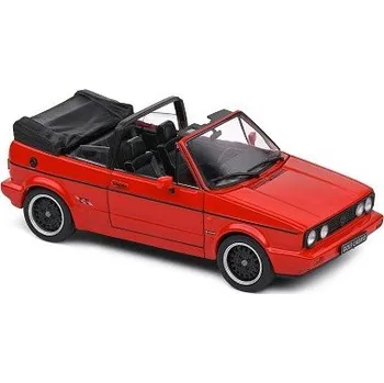 autíčko Solido Volkswagen Golf MKI Convertible Sportline 1992 Tornado Red 4315801