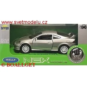 Hračka Welly HONDA INTEGRA TYPE R SILVER 42325