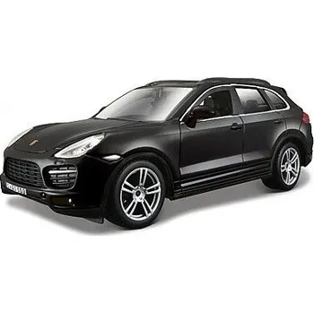 autíčko BBurago PORSCHE CAYENNE TURBO BLACK 21056