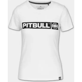 PitBull West Coast Dámské triko HILLTOP - bílé - PWC_DTHILLTOP_WHT Velikosti: M
