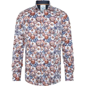 A Fish Named Fred pánská košile 31.009 607 Multi XXL