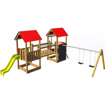 Dětské hřiště Monkey´s Home DĚTSKÉ HŘIŠTĚ Flexi sestava 2 H2 100 Premium .