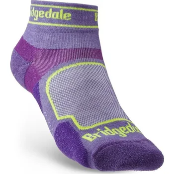 Dámské ponožky Bridgedale Trail Run UL T2 CS Low Women's Purple M
