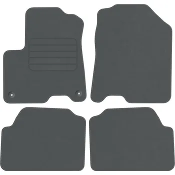 autokoberec Kobercové rohože Edecor velurové 4 ks