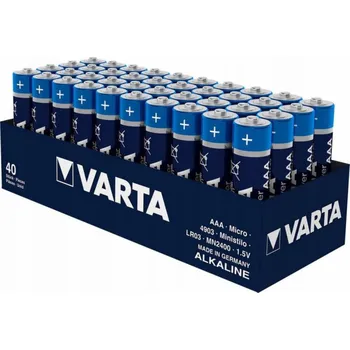 Článková baterie Baterie Varta Varta LONGLIFE Power (High Energy) AAA Micro 40St.