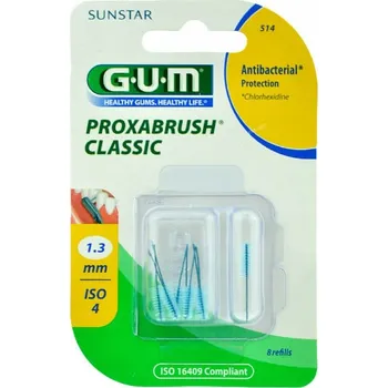 Péče o chrup GUM PROXABRUSH CLASSIC - náhradní hlavice k mezizubnímu kartáčku 1,3mm