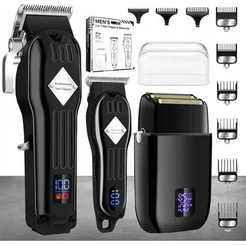 Stříhací strojek na vlasy, rychlý a efektivní, nastavitelné čepele