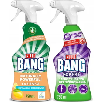 Čisticí prostředek Cillit Bang čistič koupelen proti vodnímu kameni 1,5 l