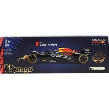autíčko BBurago 280301 Model auta Formule 1 Red Bull RB19 #1 Max Verstappen World Champion 2023 1:24