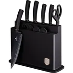 Sada nožů Berlingerhaus BH-2492 s nepřilnavým povrchem 11 ks ve stojanu Matte Black Collection