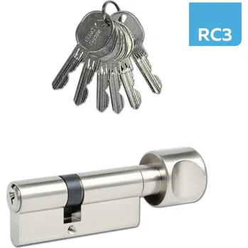 Vložka do dveří Cylindrická vložka Cobra EUROSECURE 40K/50 ONS s knoflíkem