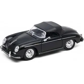 autíčko Welly PORSCHE 356 A SPEEDSTER BLACK 24106