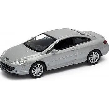 autíčko Welly PEUGEOT 407 COUPE SILVER 42368