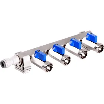 Rozvaděč Rozvaděč tlaku s kohouty 4 st.