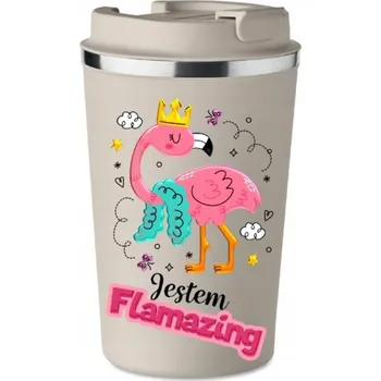 Obraz TERMOHRNEK Prémiový béžový dárek I AM MAZATEL PLAMEŇÁK KT_443_b