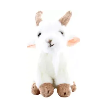 plyšák Plyšová koza 18 cm ekologická