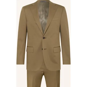 Pánské sako Corneliani Pánský Oblek Slim Fit, olivová, 58