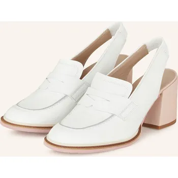 Dámské lodičky Pertini Dámské Slingpumps S Otevřenou Patou, bílá, 38,5