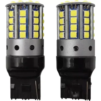 Autožárovka Bílá LED žárovka T20 (3157), 44 SMD, 1ks (LED autožárovka s paticí T20)
