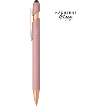 Ostatní Stylová propiska s logem Nádherné vlasy Barva: Světlá