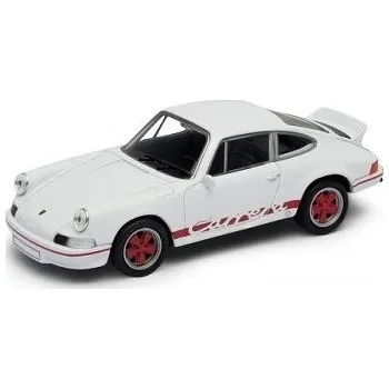autíčko Welly PORSCHE 911 CARRERA RS 1973 WHITE / RED 43653