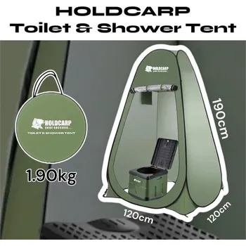 Stan Samorozkládací stan pro přenosné WC nebo sprchu 120 * 120 * 190 cm, taška