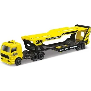 autíčko MAISTO FRESH METAL HIGWAY HAULERS AUTO PŘEPRAVNÍK AUT JES MOTORSPORTS YELLOW 1102103