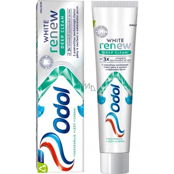 zubní pasta Odol White Renew Deep Clean s fluoridem zubní pasta 75 ml