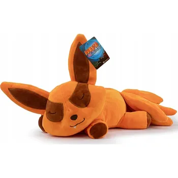 plyšák KURAMA PLYŠÁK KITSUNE DEVÍTIÚHELNÍKOVÝ PLYŠOVÁ HRAČKA SPÍCÍ LIŠKA NARUTO 40 CM