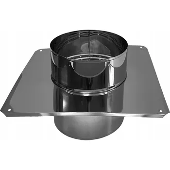 Komín Střešní deska s drážkou 200, komínová hlavice, střešní prostup