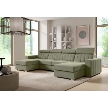 Sedací souprava PK mebel Rohová sedací souprava Laos do U, Kronos 46 Vyberte nohy: Kovové