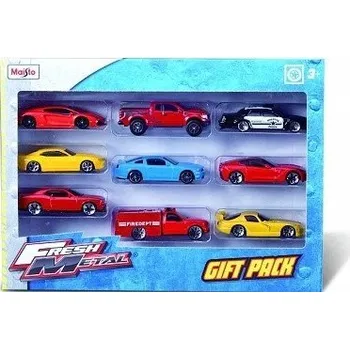 autíčko MAISTO FRESH METAL GIFT PACK 9-PACK 11077