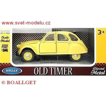 Welly CITROEN 2CV YELLOW 43625
