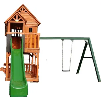 Dětské hřiště Playground System Dětské hřiště z cedrového dřeva Fort A