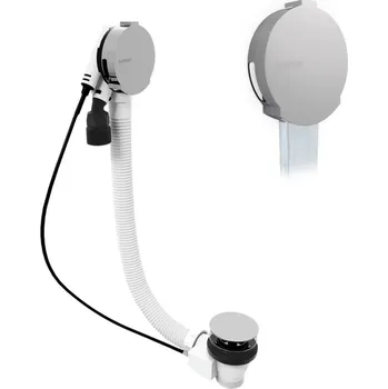 Vanová souprava s napouštěním, bovden, délka 800mm, zátka 72mm, chrom 71853