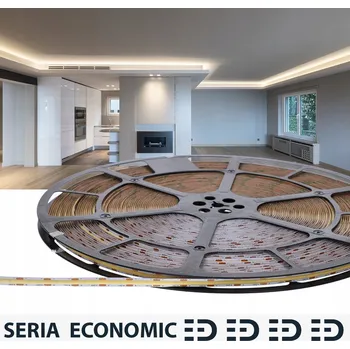 LED páska LED pásek Economic 24V COB 528 LED/m 14,4W/m 4000K 700lm Ra90