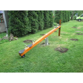 Dětská houpačka Playground System Kyvadlová (vahadlová) houpačka čtyřmístná .