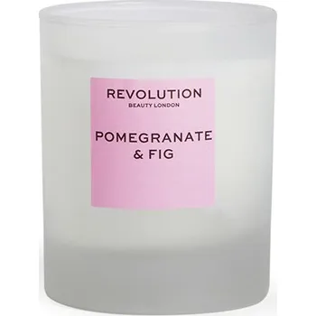 Svíčka Revolution Home Pomegranate & Fig Scented Candle - Vonná svíčka 170 g