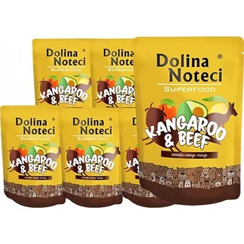 Krmivo pro psa DOLINA NOTECI SUPERFOOD KLOKAN S HOVĚZÍM 300G x10