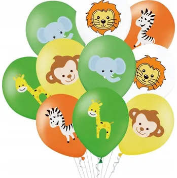 Balónek Balónky PartyPal se zvířátky 30 cm 10 ks