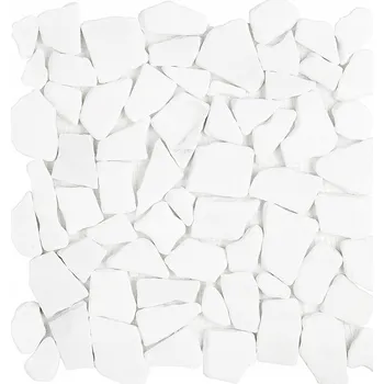 Obklad DUNIN kamenná mozaika Mid Don bílá