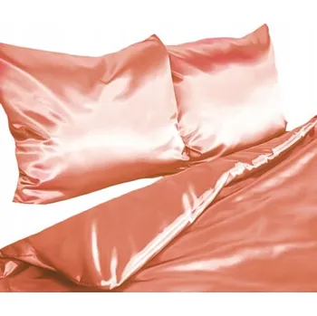 Povlečení Saténové Povlečení 160x200 MOKER pudrová růžová