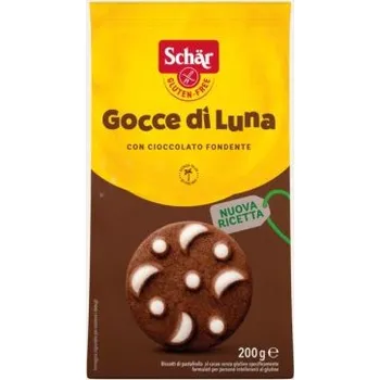 Schär Gocce Di Luna 200g čokoládové sušenky bez lepku