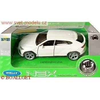 autíčko Welly LAMBORGHINI URUS WHITE 43775